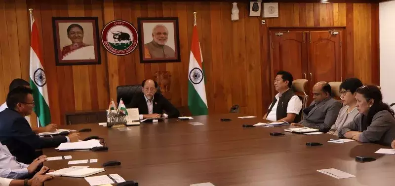 Nagaland: सीएम नेफ्यू रियो ने 51 स्कूल बुनियादी ढांचे का वर्चुअल उद्घाटन किया Nagaland: सीएम नेफ्यू रियो ने 51 स्कूल बुनियादी ढांचे का वर्चुअल उद्घाटन किया