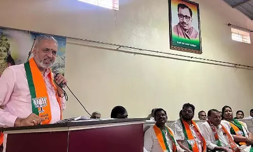 मुख्यमंत्री अहिंसा के पुजारी बनने की कोशिश में: सांसद विश्वेश्वर हेगड़े