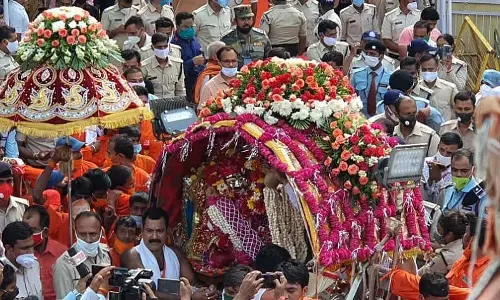 श्रावण 2025: उज्जैन की चौथी महाकाल सवारी में MP पर्यटन थीम शामिल होगी श्रावण 2025: उज्जैन की चौथी महाकाल सवारी में MP पर्यटन थीम शामिल होगी