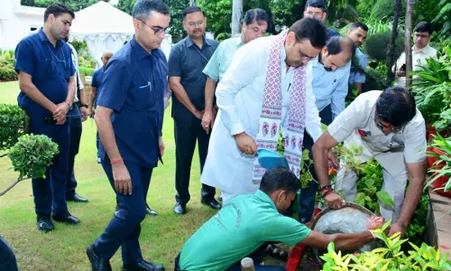 New Delhi: दिल्ली के जोधपुर हाउस में सीएम भजनलाल शर्मा ने किया पौधारोपण New Delhi: दिल्ली के जोधपुर हाउस में सीएम भजनलाल शर्मा ने किया पौधारोपण