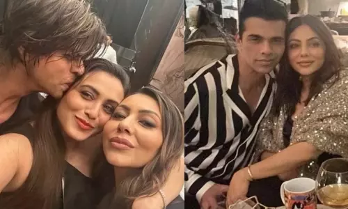 Gauri Khan पति शाहरुख खान के रूप में डींग मारने के लिए तैयार