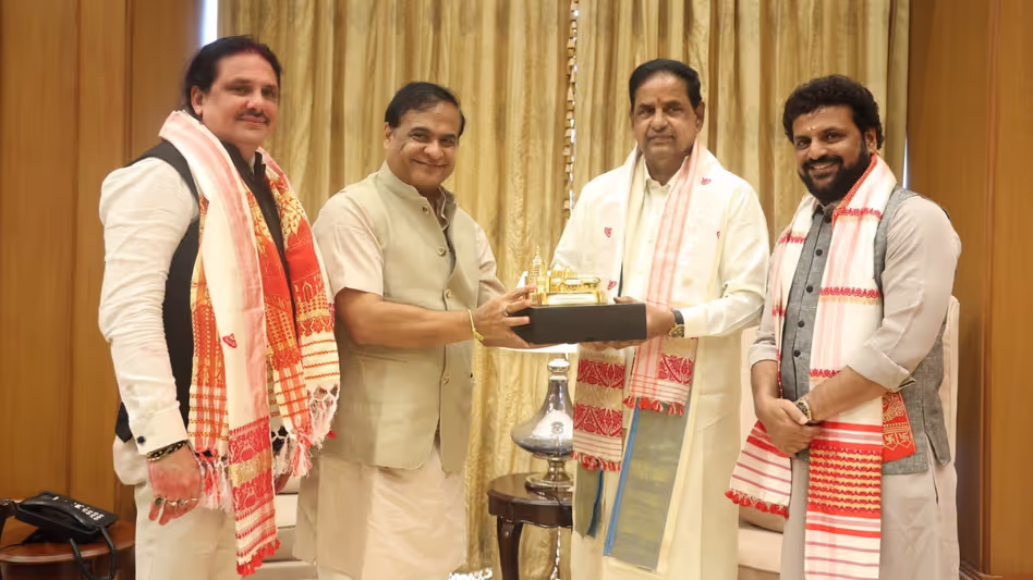 Assam  के मुख्यमंत्री से गुवाहाटी में श्रीवारी मंदिर के लिए जमीन मांगी
