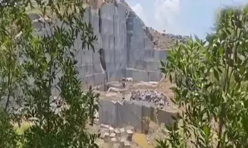 Andhra : बापटला जिले में भीषण हादसा ग्रेनाइट खदान में छह लोगों की मौत