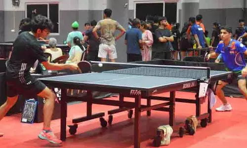 Ludhiana: टेबल टेनिस टूर्नामेंट के दूसरे दिन रोमांचक मुकाबले Ludhiana: टेबल टेनिस टूर्नामेंट के दूसरे दिन रोमांचक मुकाबले