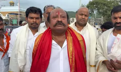 करीमनगर में श्रीवारी मंदिर का निर्माण कार्य किया जाना चाहिए: गंगुला कमलाकर
