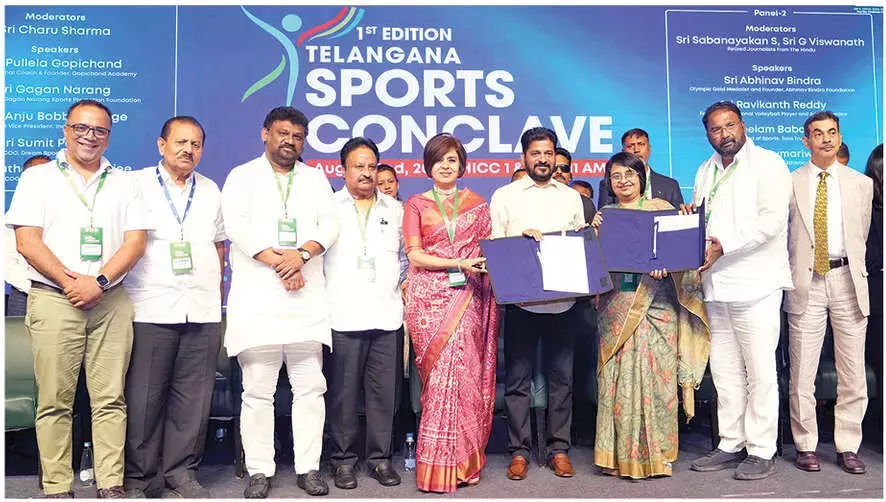 Telangana: हैदराबाद में 2036 ओलंपिक की मेजबानी करने की क्षमता है: मुख्यमंत्री