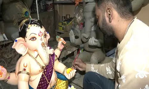 गणेश चतुर्थी से पहले छीतर ओली बाजार गुलजार