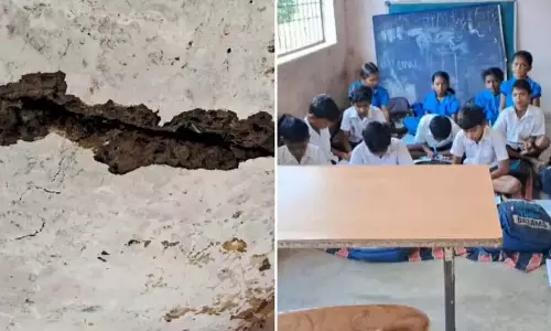 Nabarangpur : खराब सुविधाओं के कारण बच्चे स्कूल छोड़ने को मजबूर