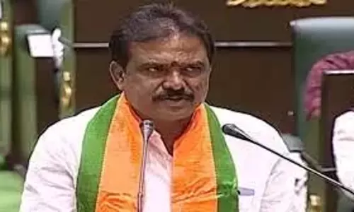 BJP विधायक ने कांग्रेस पर आरक्षण के नाम पर पिछड़े वर्गों को धोखा देने का आरोप लगाया BJP विधायक ने कांग्रेस पर आरक्षण के नाम पर पिछड़े वर्गों को धोखा देने का आरोप लगाया