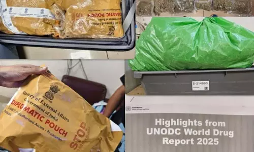 मुंबई हवाई अड्डे पर 14 करोड़ की चरस तस्करी का बड़ा खुलासा मुंबई हवाई अड्डे पर 14 करोड़ की चरस तस्करी का बड़ा खुलासा