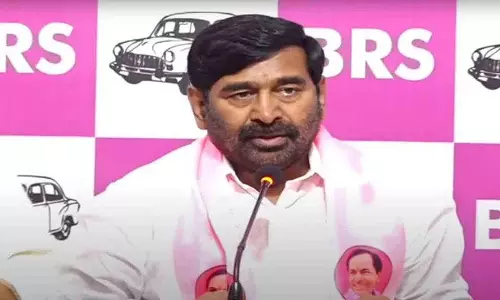 मेरी आंदोलन यात्रा के बारे में उनकी जानकारी के लिए मैं आभारी हूं: MLA Jagadish Reddy मेरी आंदोलन यात्रा के बारे में उनकी जानकारी के लिए मैं आभारी हूं: MLA Jagadish Reddy