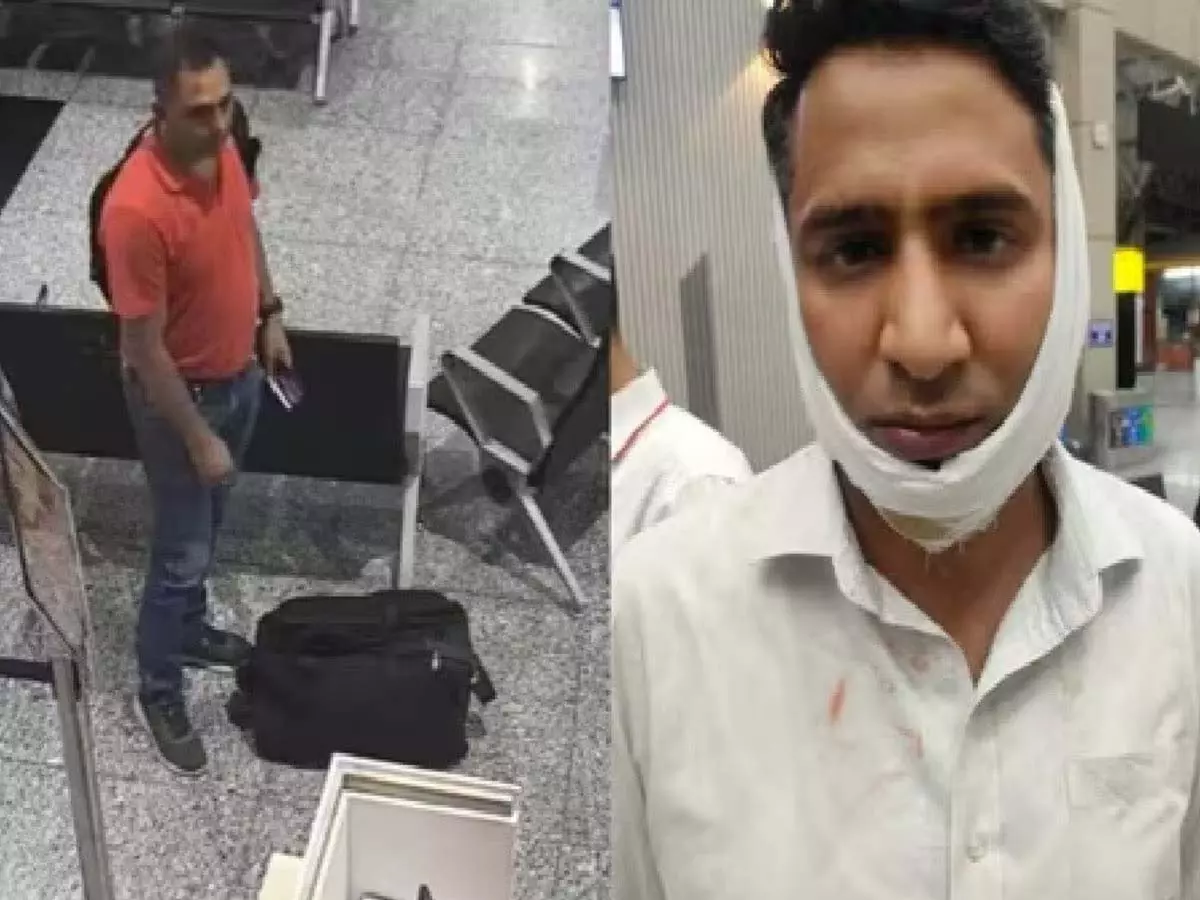 एयरपोर्ट में फाईटिंग करने वाले सैन्य अधिकारी पर FIR दर्ज, बेवजह पीटा था कर्मचारियों को एयरपोर्ट में फाईटिंग करने वाले सैन्य अधिकारी पर FIR दर्ज, बेवजह पीटा था कर्मचारियों को