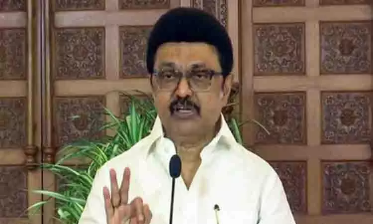 यह राष्ट्रगान की भाषा का सीधा अपमान है: MK Stalin यह राष्ट्रगान की भाषा का सीधा अपमान है: MK Stalin