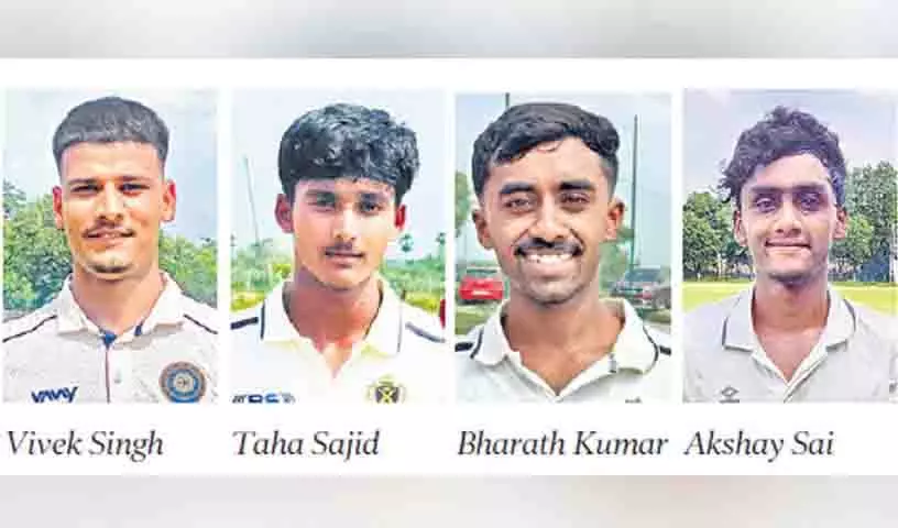 Hyderabad: विवेक, अक्षय, ताहा, भरत द्वारा बेहतरीन मंत्र Hyderabad: विवेक, अक्षय, ताहा, भरत द्वारा बेहतरीन मंत्र