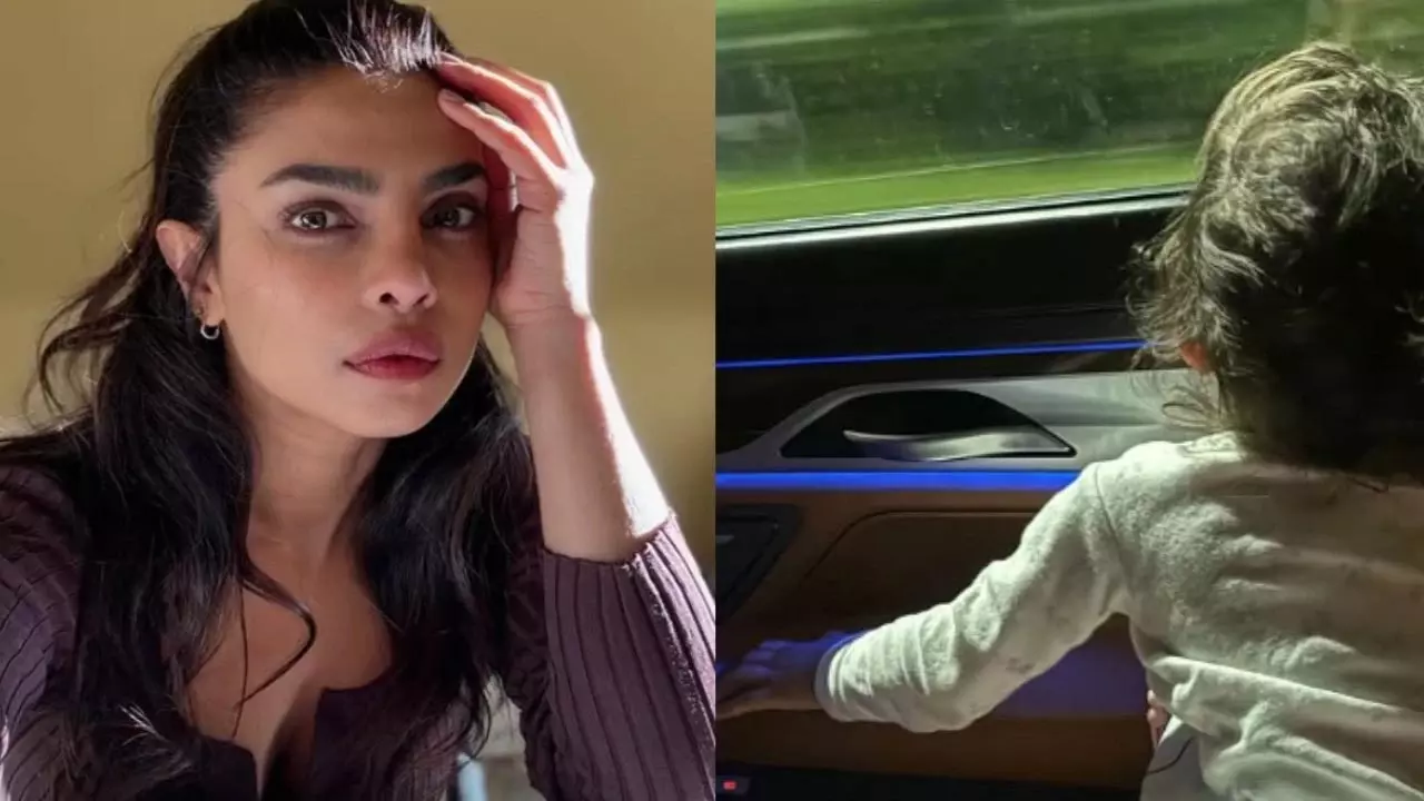 Priyanka Chopra बेटी मालती मैरी के साथ भारत लौटीं Priyanka Chopra बेटी मालती मैरी के साथ भारत लौटीं