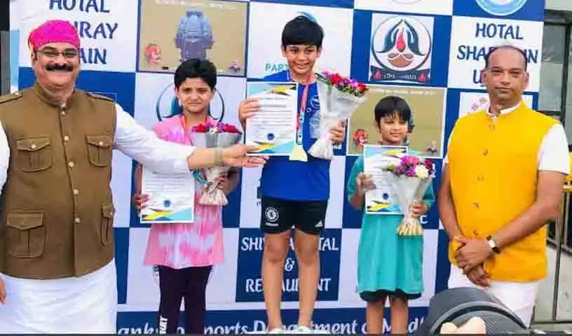 Hyderabad की तैराक हव्या डी ने राष्ट्रीय फिनस्विमिंग चैंपियनशिप 2025 में शानदार प्रदर्शन किया Hyderabad की तैराक हव्या डी ने राष्ट्रीय फिनस्विमिंग चैंपियनशिप 2025 में शानदार प्रदर्शन किया