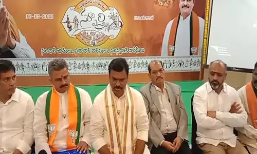 भाजपा ने Andhra में विमुक्त खानाबदोश जनजातियों को समर्थन की पुष्टि की भाजपा ने Andhra में विमुक्त खानाबदोश जनजातियों को समर्थन की पुष्टि की