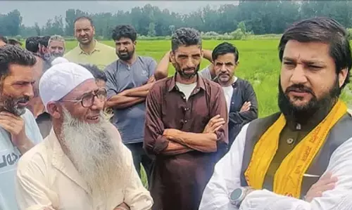 एसबीएसपी के प्रदेश अध्यक्ष विवेक बाली ने बिजबेहरा का दौरा किया
