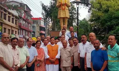 Nahan: हिमाचल निर्माता को नाहन में दी गई श्रद्धांजलि