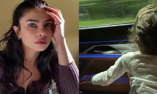 Priyanka Chopra बेटी मालती मैरी के साथ भारत लौटीं Priyanka Chopra बेटी मालती मैरी के साथ भारत लौटीं