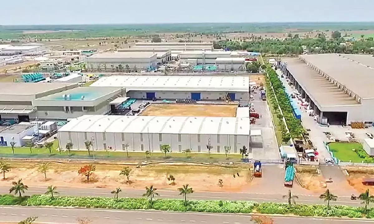 Andhra: श्री सिटी के लिए 45 करोड़ रुपये के बुनियादी ढांचे को बढ़ावा देने के लिए आधारशिला रखी गई Andhra: श्री सिटी के लिए 45 करोड़ रुपये के बुनियादी ढांचे को बढ़ावा देने के लिए आधारशिला रखी गई