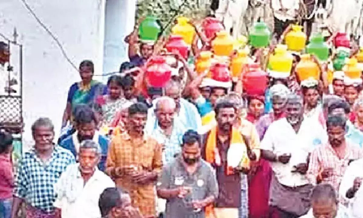 Telangana: बारिश के लिए प्रार्थना के विशेष अनुष्ठान