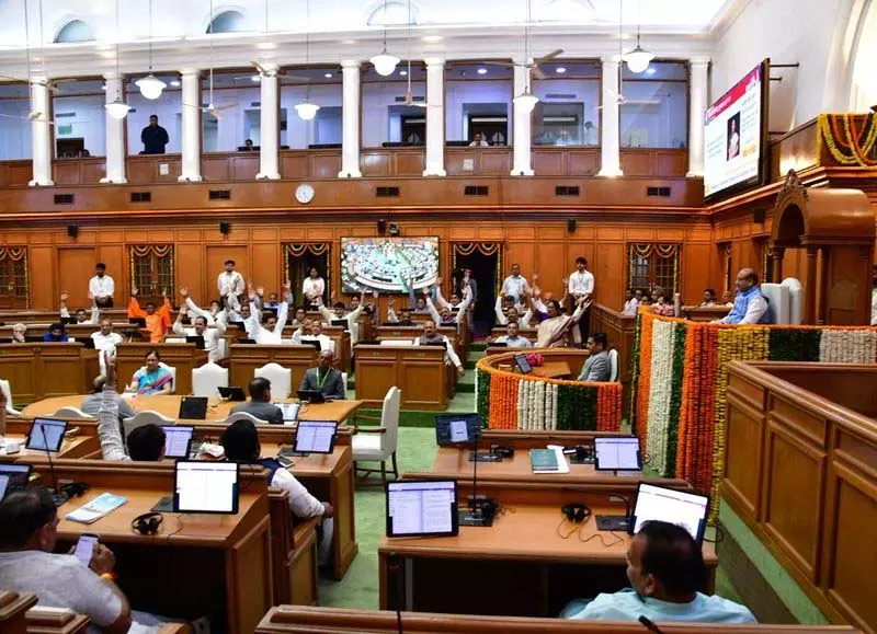 ऑपरेशन सिंदूर पर चर्चा को लेकर दिल्ली विधानसभा में जमकर ड्रामा हुआ ऑपरेशन सिंदूर पर चर्चा को लेकर दिल्ली विधानसभा में जमकर ड्रामा हुआ