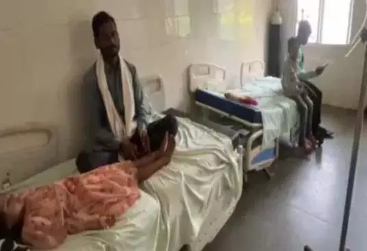 छिपकली गिरी सब्जी खा गया परिवार, 4 सदस्य हॉस्पिटल में भर्ती छिपकली गिरी सब्जी खा गया परिवार, 4 सदस्य हॉस्पिटल में भर्ती