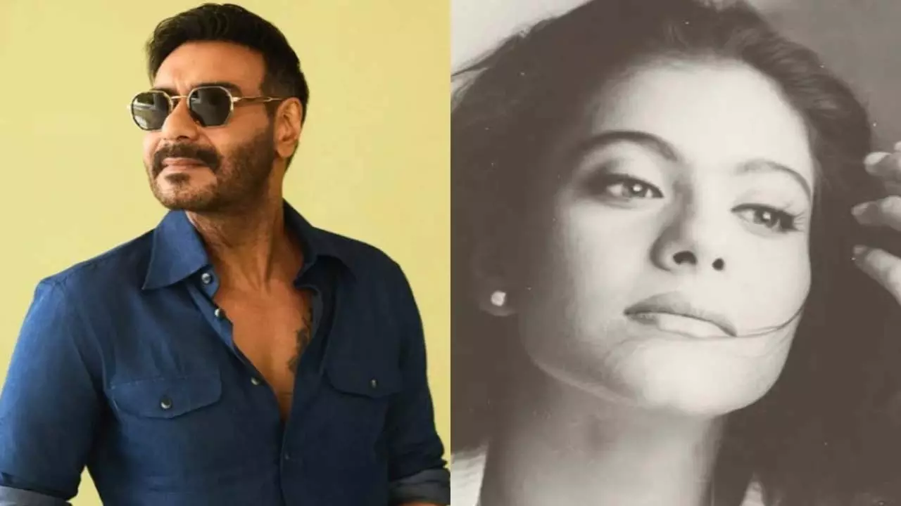 Ajay Devgn ने पत्नी काजोल के जन्मदिन पर दी मजेदार शुभकामना Ajay Devgn ने पत्नी काजोल के जन्मदिन पर दी मजेदार शुभकामना