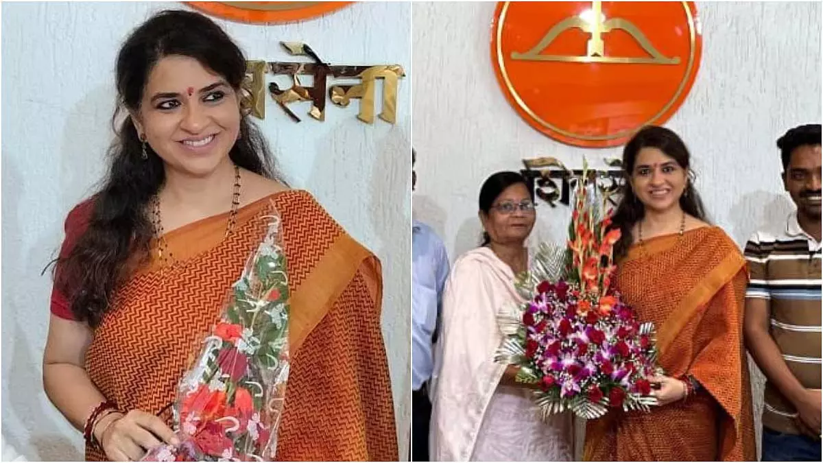 शाइना एनसी बनीं शिंदे गुट की शिवसेना की राष्ट्रीय प्रवक्ता शाइना एनसी बनीं शिंदे गुट की शिवसेना की राष्ट्रीय प्रवक्ता