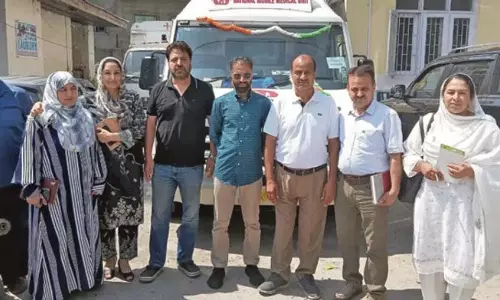 स्वास्थ्य सेवा को बढ़ावा देने के लिए गंदेरबल को मोबाइल मेडिकल यूनिट मिली
