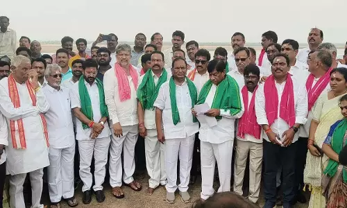 कन्नेपल्ली में तनाव, BRS द्वारा जल आपूर्ति में देरी का विरोध