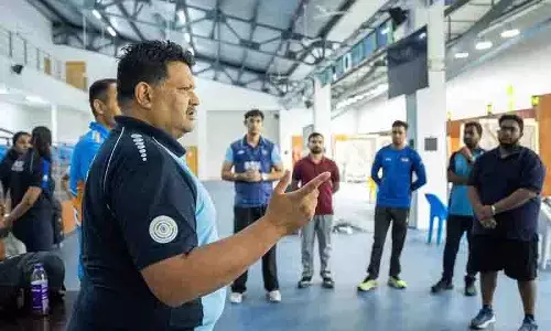 Hyderabad: भारतीय निशानेबाज एशियाई चैंपियनशिप के लिए प्रशिक्षण ले रहे Hyderabad: भारतीय निशानेबाज एशियाई चैंपियनशिप के लिए प्रशिक्षण ले रहे