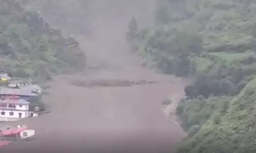 बादल फटने से बड़ी तबाही की खबर, देखें मंजर