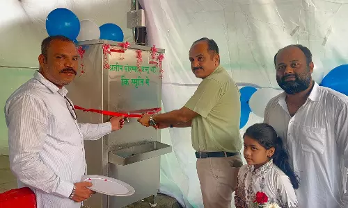 Jhalawar: जिला रजिस्ट्रार ने एस.आर.जी. परिसर में नए वाटरशेड का किया शुभारंभ