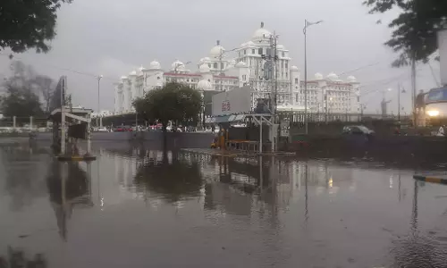 Hyderabad शहर में साल की सबसे भारी बारिश