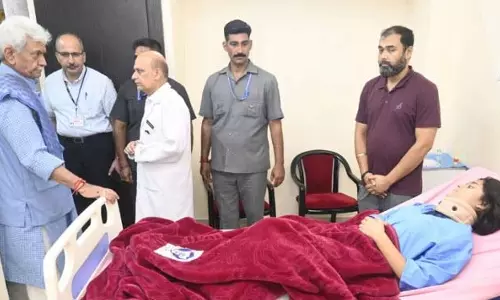 LG ने GMC का दौरा किया, दिवंगत राजिंदर सिंह के परिवार के सदस्यों के स्वास्थ्य के बारे में जानकारी ली
