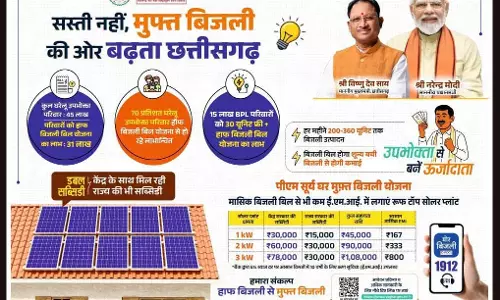 छत्तीसगढ़ की पुनरीक्षित हॉफ बिजली बिल योजना से 31 लाख उपभोक्ताओं को मिलेगा लाभ छत्तीसगढ़ की पुनरीक्षित हॉफ बिजली बिल योजना से 31 लाख उपभोक्ताओं को मिलेगा लाभ
