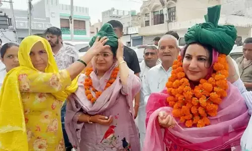 Sonipat: हर व्यक्ति के हक और सम्मान के लिए लड़ रही है इनेलो: सुनैना Sonipat: हर व्यक्ति के हक और सम्मान के लिए लड़ रही है इनेलो: सुनैना