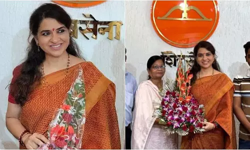 शाइना एनसी बनीं शिंदे गुट की शिवसेना की राष्ट्रीय प्रवक्ता