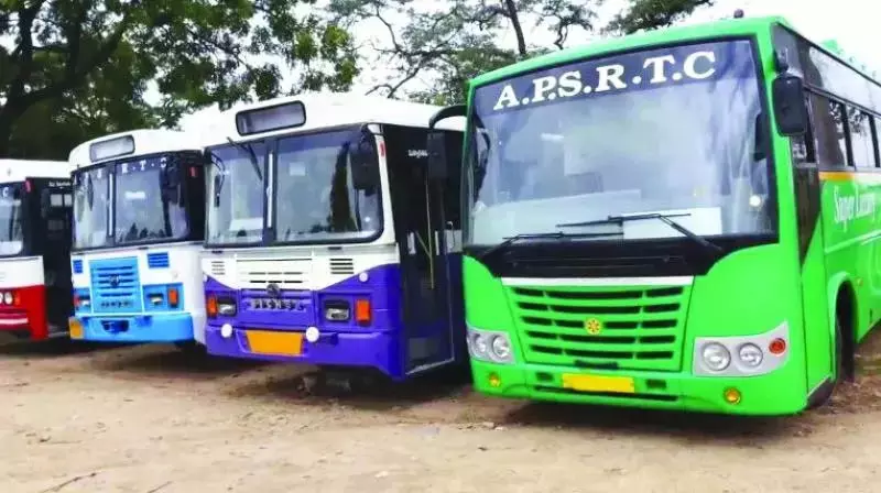 AP में 25 लाख महिलाओं को प्रतिदिन मुफ़्त बस यात्रा का लाभ मिलेगा AP में 25 लाख महिलाओं को प्रतिदिन मुफ़्त बस यात्रा का लाभ मिलेगा