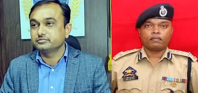 Jammu: मंडलायुक्त-पुलिस महानिरीक्षक ने तिरंगा यात्रा की तैयारियों की समीक्षा की Jammu: मंडलायुक्त-पुलिस महानिरीक्षक ने तिरंगा यात्रा की तैयारियों की समीक्षा की