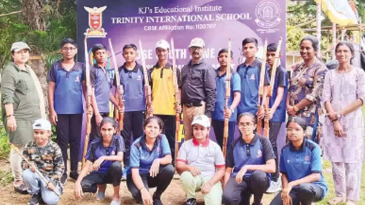 Karnataka: तीरंदाजी स्पर्धा में मूडबिद्री के खिलाड़ी शीर्ष पर Karnataka: तीरंदाजी स्पर्धा में मूडबिद्री के खिलाड़ी शीर्ष पर