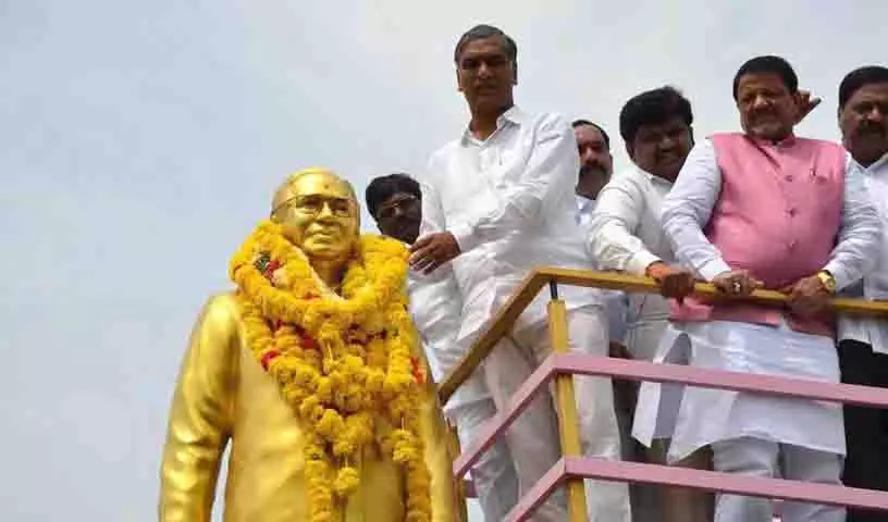 Harish Rao ने प्रोफेसर जयशंकर को तेलंगाना की आकांक्षाओं का प्रतीक बताया Harish Rao ने प्रोफेसर जयशंकर को तेलंगाना की आकांक्षाओं का प्रतीक बताया