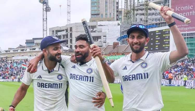 सिराज और प्रसिद्ध की टेस्ट रैंकिंग में करियर की सबसे बड़ी छलांग सिराज और प्रसिद्ध की टेस्ट रैंकिंग में करियर की सबसे बड़ी छलांग