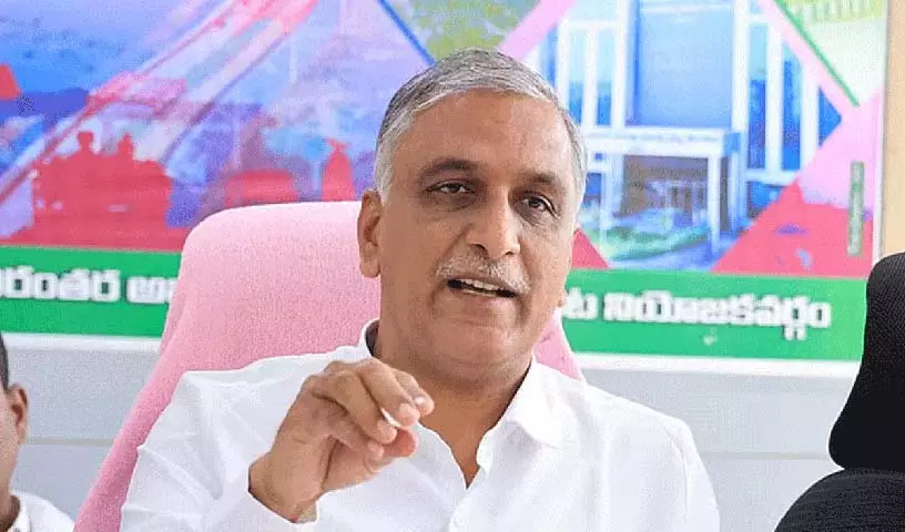 Harish Rao ने बी.सी. धरने पर व्यंग्य किया Harish Rao ने बी.सी. धरने पर व्यंग्य किया