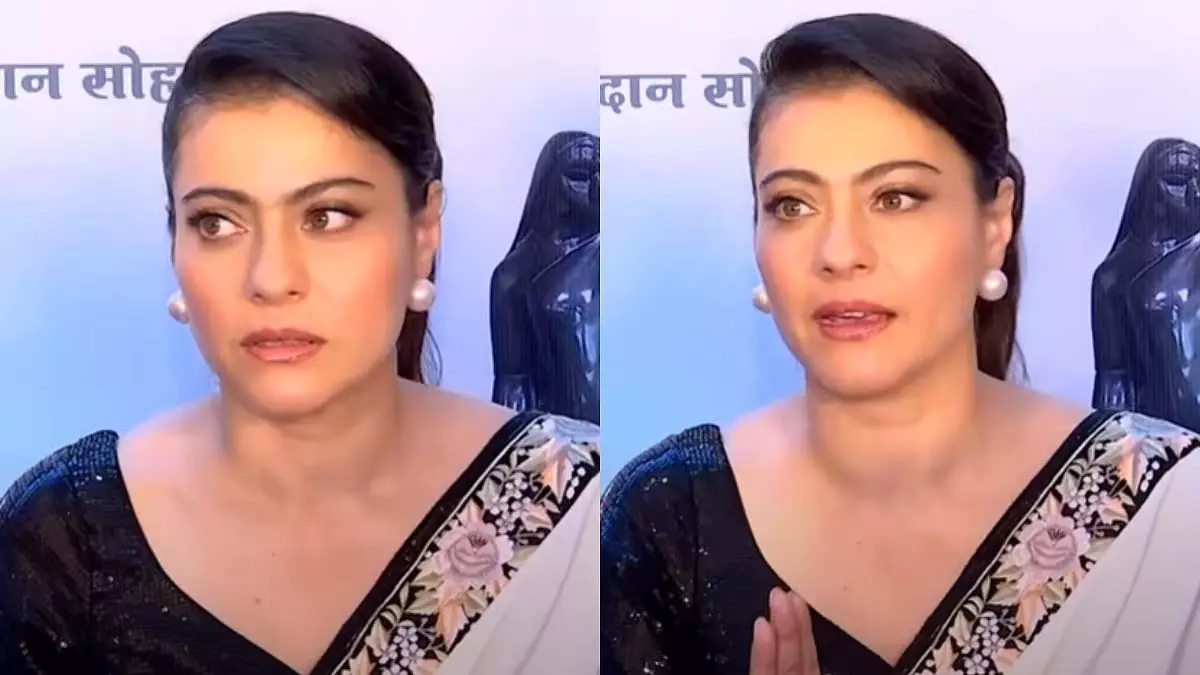 हिंदी में बोलने को कहने पर काजोल भड़कीं, रिपोर्टर पर झलकीं हिंदी में बोलने को कहने पर काजोल भड़कीं, रिपोर्टर पर झलकीं