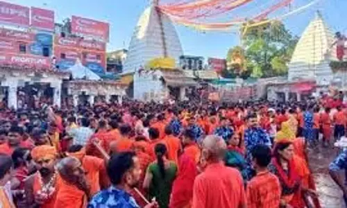 Bihar: श्रावणी मेला के 26 वें दिन 1.74 लाख श्रद्धालुओं ने किया जलाभिषेक