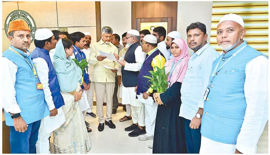 आंध्र प्रदेश हज समिति प्रमुख ने सफल तीर्थयात्रा के लिए मुख्यमंत्री को धन्यवाद दिया