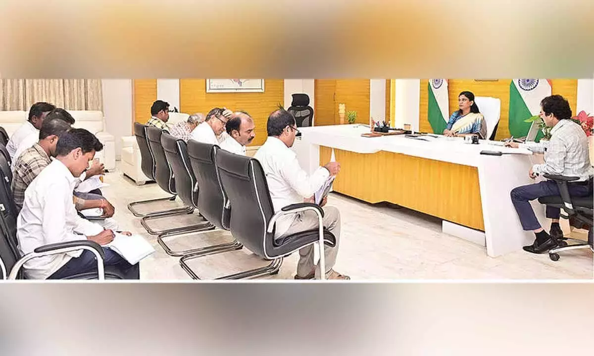कलेक्टर ने अन्नदाता सुखीभव योजना के असफल भुगतानों की समीक्षा की